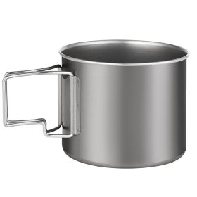 Uncoated Titanium Cup Pure Titanium Outdoor 800ml 29oz Cup For Camping