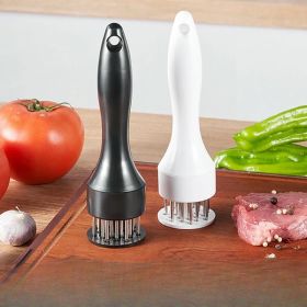 Meat Tenderizer Tool With 21 Ultra Sharp Stainless Steel Needle Dishwasher Safe (Option: A)